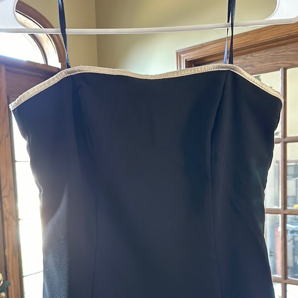 Black Strapless Dress - Picture 6 of 6